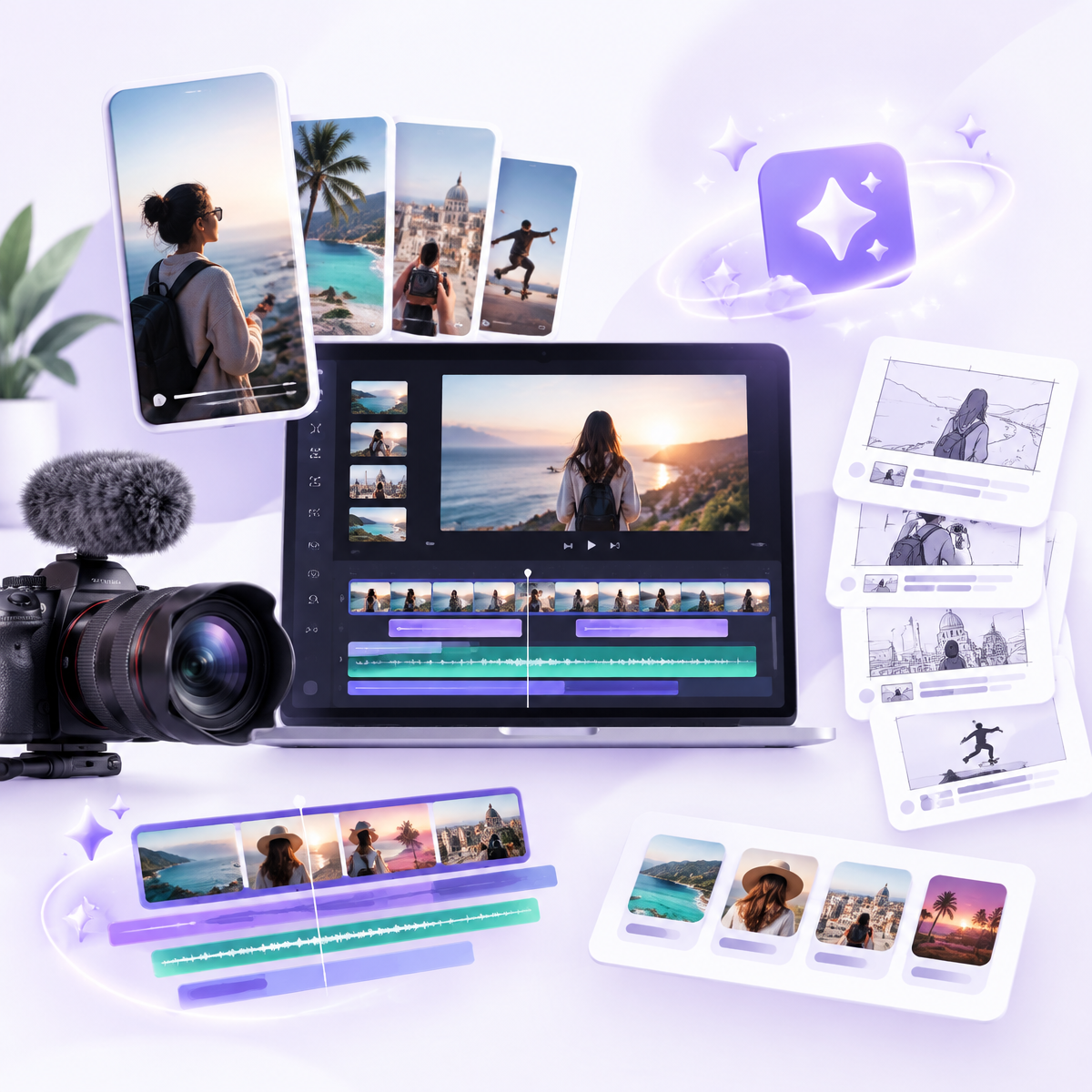 Video content creation for ads, reels, corporate videos and brand storytelling
